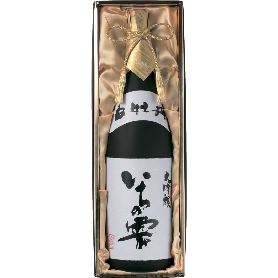 【日本酒 白牡丹】大吟醸　いちの雫1.8瓶詰（しずく酒）